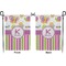 Butterflies & Stripes Garden Flag - Double Sided Front and Back