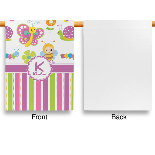 Butterflies & Stripes Garden Flags - Large - Single Sided - APPROVAL