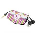 Butterflies & Stripes Genuine Leather Cord Wrap (Personalized)