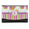 Butterflies & Stripes Genuine Leather Womens Wallet - Front/Main