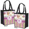 Butterflies & Stripes Grocery Bag - Apvl