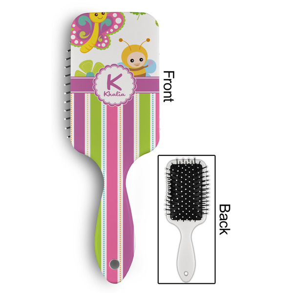 Butterflies & Stripes Hair Brush - Approval