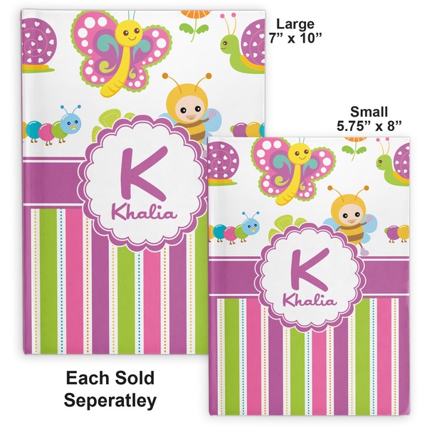 Butterflies & Stripes Hard Cover Journal - Compare