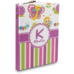 Butterflies & Stripes Hardbound Journal (Personalized)