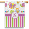 Butterflies & Stripes House Flags - Single Sided - PARENT MAIN