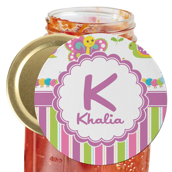 Custom Butterflies & Stripes Jar Opener (Personalized)