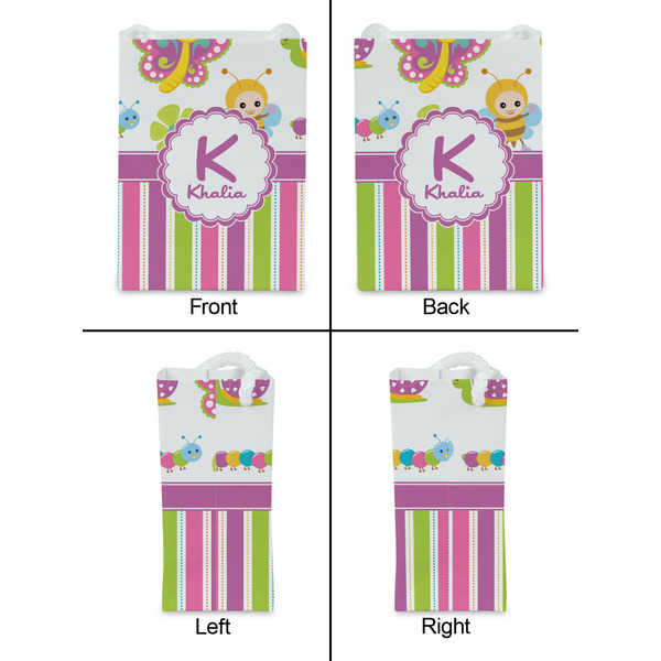 Butterflies & Stripes Jewelry Gift Bag - Matte - Approval