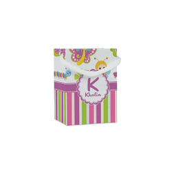 Butterflies & Stripes Jewelry Gift Bags - Matte (Personalized)