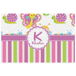 Butterflies & Stripes Jigsaw Puzzle - 1000-piece (Personalized)