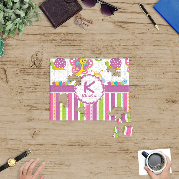 Butterflies & Stripes Jigsaw Puzzle 252 Piece - In Context