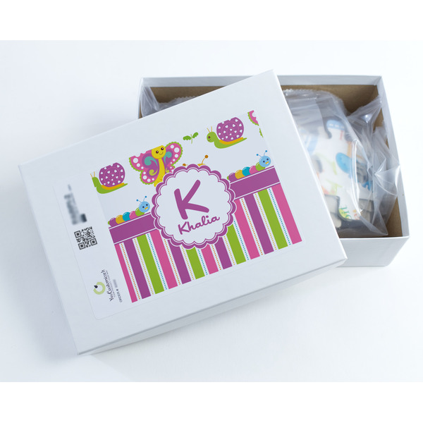 Butterflies & Stripes Jigsaw Puzzle 30 Piece - Box