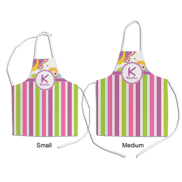 Butterflies & Stripes Kid's Aprons - Comparison