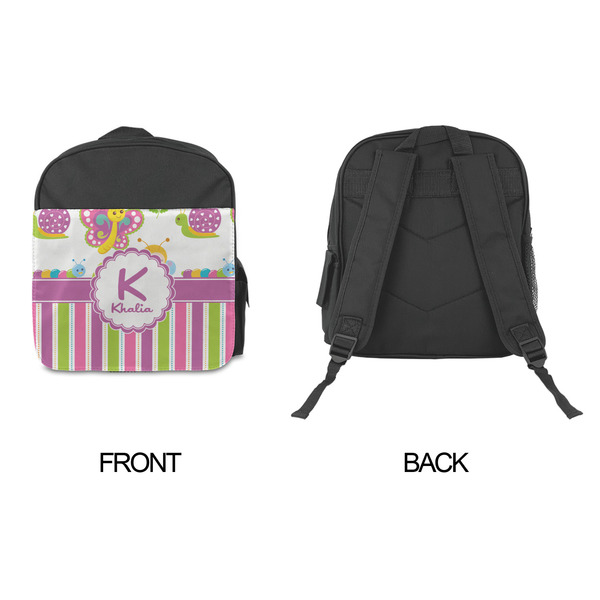 Butterflies & Stripes Kid's Backpack - Approval