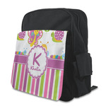 Butterflies & Stripes Preschool Backpack (Personalized)