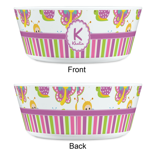 Butterflies & Stripes Kids Bowls - APPROVAL