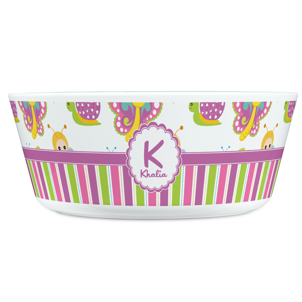 Butterflies & Stripes Kids Bowls - FRONT