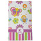 Butterflies & Stripes Kitchen Towel - Poly Cotton - Full Front