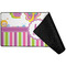 Butterflies & Stripes Large Gaming Mats - FRONT W/ FOLD
