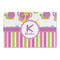 Butterflies & Stripes Large Rectangle Car Magnets- Front/Main/Approval