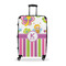 Butterflies & Stripes Large Travel Bag - With Handle