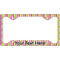Butterflies & Stripes License Plate Frame - Style C