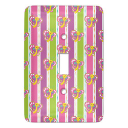 Butterflies & Stripes Light Switch Cover (Single Toggle)
