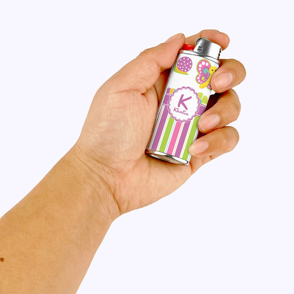 Butterflies & Stripes Lighter Case - LIFESTYLE
