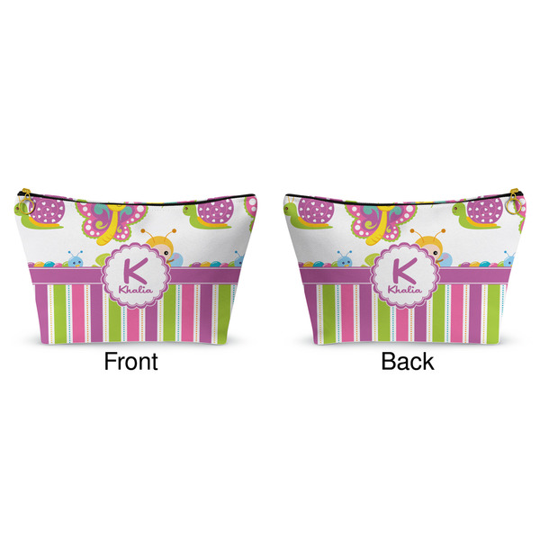 Butterflies & Stripes Makeup Bag Approval