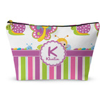 Butterflies & Stripes Makeup Bag (Personalized)
