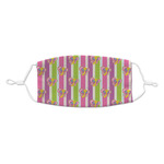 Butterflies & Stripes Kid's Cloth Face Mask