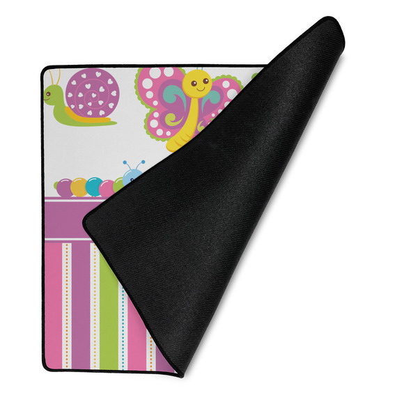 Butterflies & Stripes Medium Gaming Mats - FRONT W/FOLD