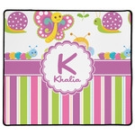 Butterflies & Stripes XL Gaming Mouse Pad - 18" x 16" (Personalized)