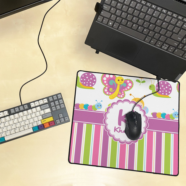 Butterflies & Stripes Medium Gaming Mats - LIFESTYLE