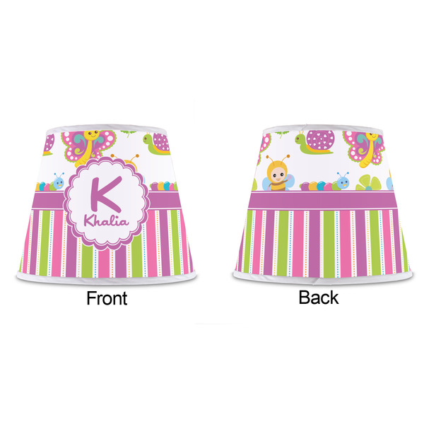 Butterflies & Stripes Poly Film Empire Lampshade - Approval