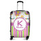 Butterflies & Stripes Medium Travel Bag - With Handle