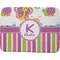 Butterflies & Stripes Memory Foam Bath Mat - 48"x36" (Personalized)