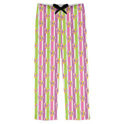 Butterflies & Stripes Mens Pajama Pants - S