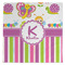 Butterflies & Stripes Microfiber Dish Towel (Personalized)