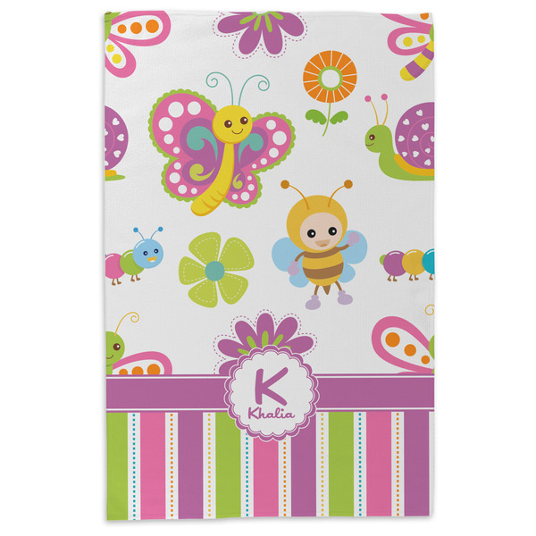 Butterflies & Stripes Microfiber Dish Towel - APPROVAL