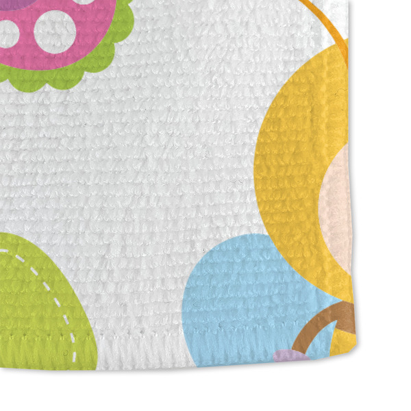 Butterflies & Stripes Microfiber Dish Towel - DETAIL