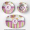 Butterflies & Stripes Microwave & Dishwasher Safe CP Plastic Dishware - Group