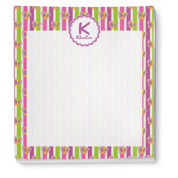 Butterflies & Stripes Notepad - Apvl