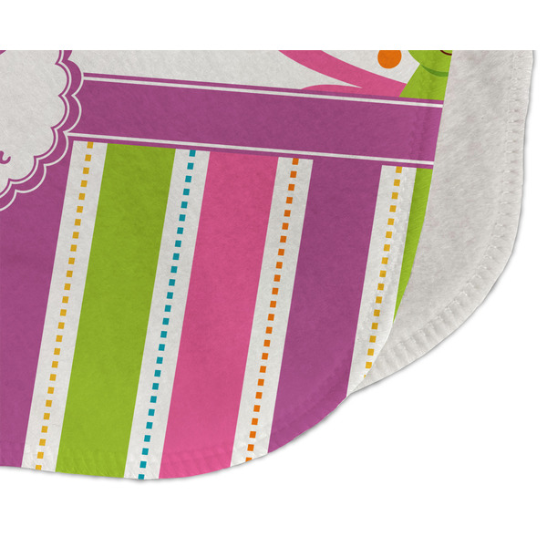 Butterflies & Stripes Old Burp Detail