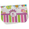 Butterflies & Stripes Burp Cloth - Fleece w/ Name and Initial