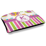 Butterflies & Stripes Outdoor Dog Bed - Large (Personalized)