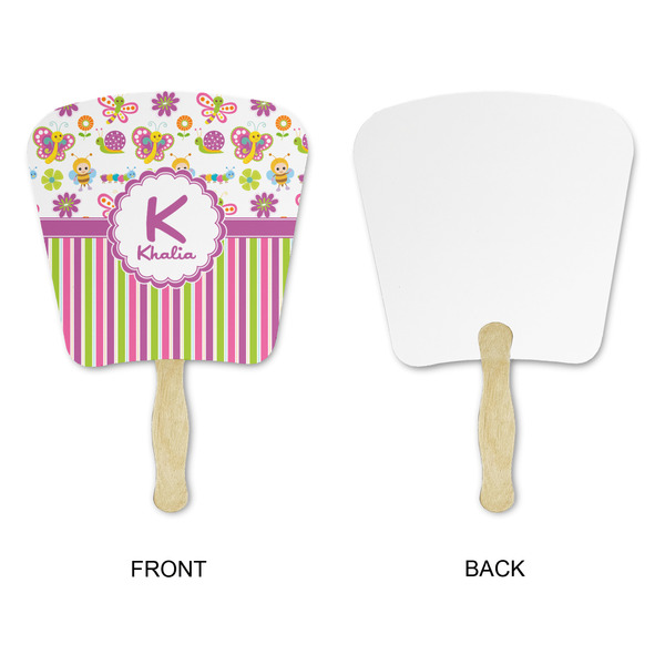 Butterflies & Stripes Paper Fans - Approval
