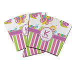 Butterflies & Stripes Party Cup Sleeve (Personalized)