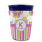 Butterflies & Stripes Party Cup Sleeves - without bottom - FRONT (on cup)