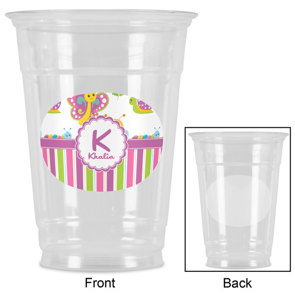 Butterflies & Stripes Party Cups - 16oz - Approval