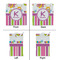 Butterflies & Stripes Party Favor Gift Bag - Gloss - Approval